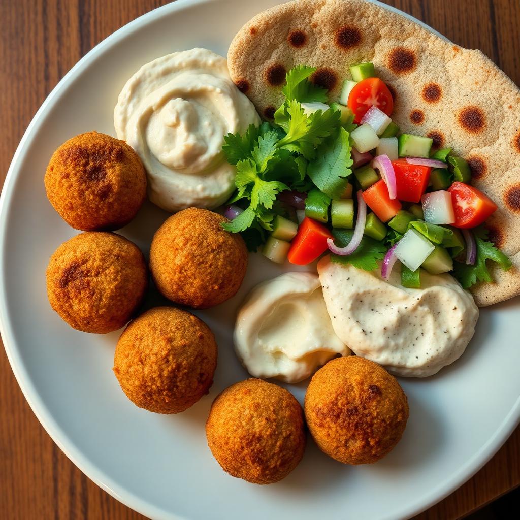 Falafel Teller